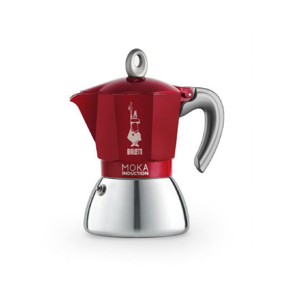 BIALETTI MOKA INDUCTION STOVETOP COFFEE MAKER - 4 CUP