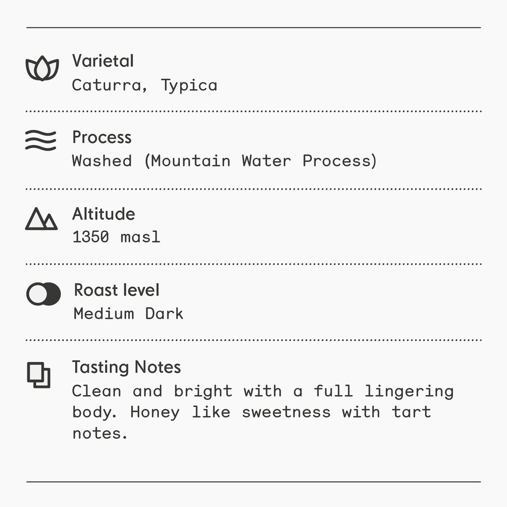 COLOMBIA EXCELSO DECAF, Mountain Water Process