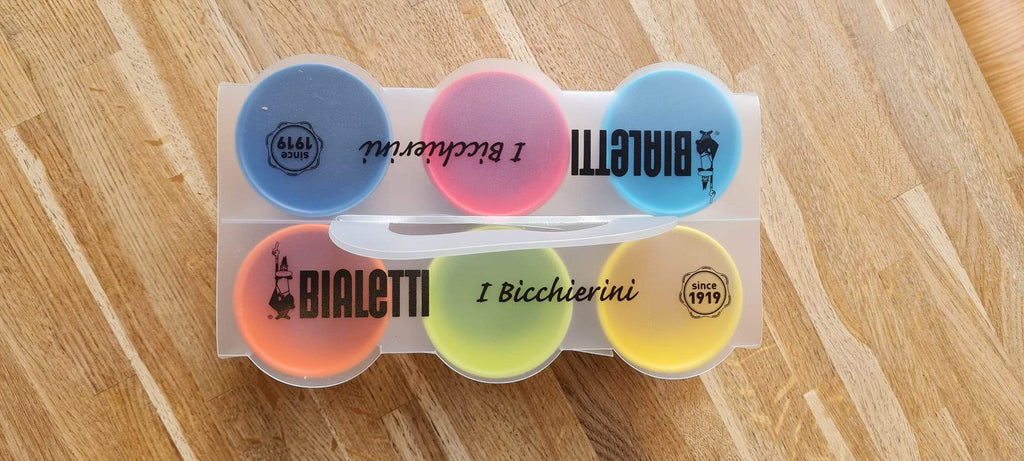 Bialetti Espresso Cup Set (6pk) multi coloured