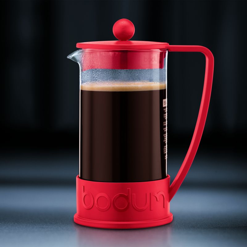 Bodum Brazil French Press 8 cup red