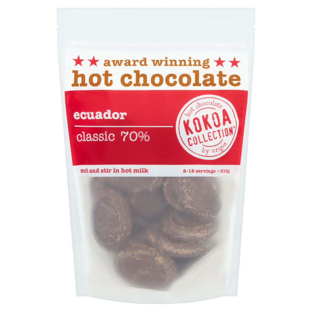Kokoa Collection (210g) - Ecuador 70% Dark Hot Chocolate