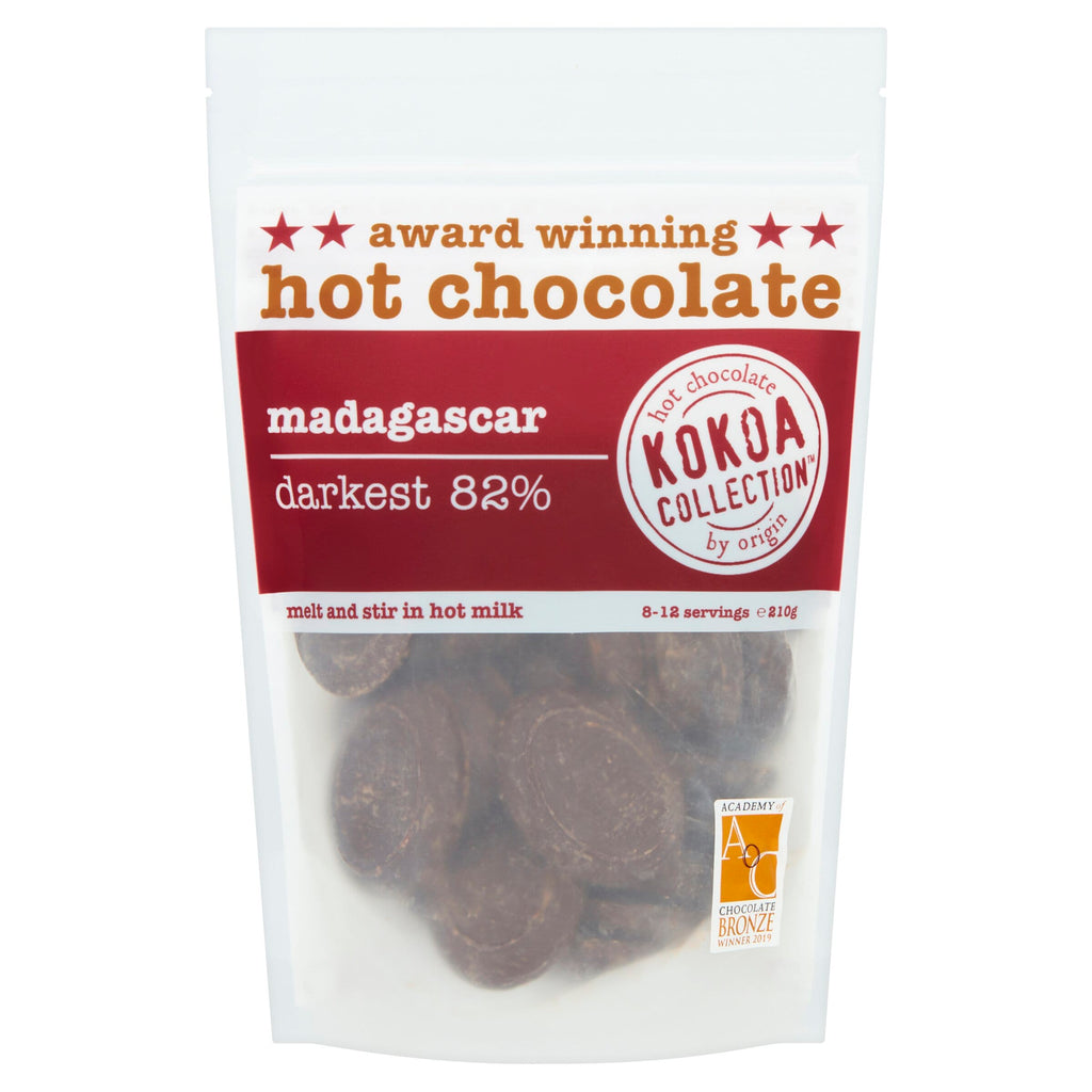 Kokoa Collection (210g)  - Madagascar 82% Darkest Hot Chocolate