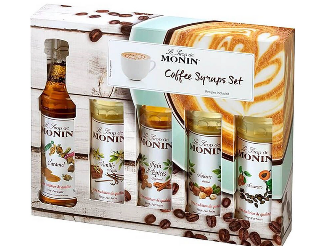 Monin Flavouring Syrup Gift Set (5 x 50ml)