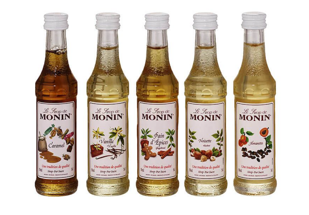 Monin Flavouring Syrup Gift Set (5 x 50ml)